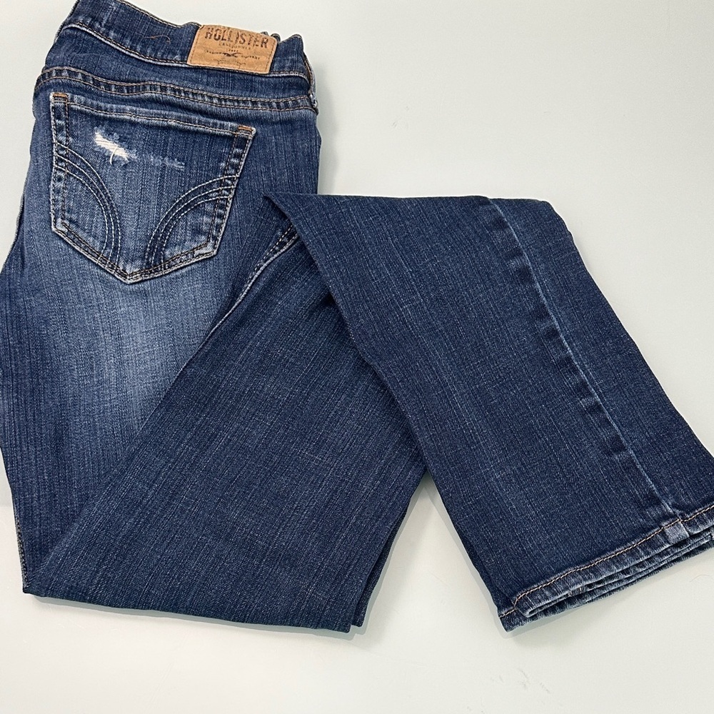 Hollister Low-Rise Distressed Jeans